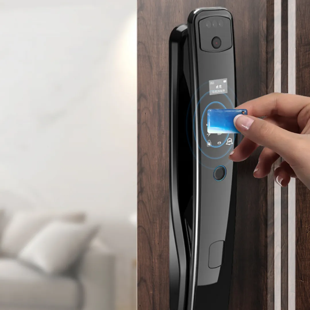 Home Fully Automatic Fingerprint 3D Facial Recognition Smart Lock