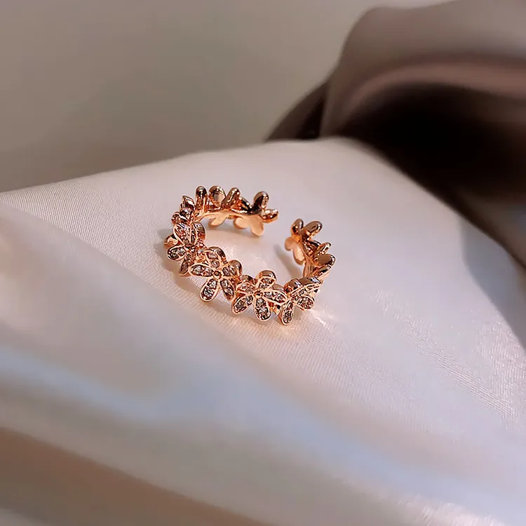 Personalized Instagram-style Flower Ring For The Index Finger