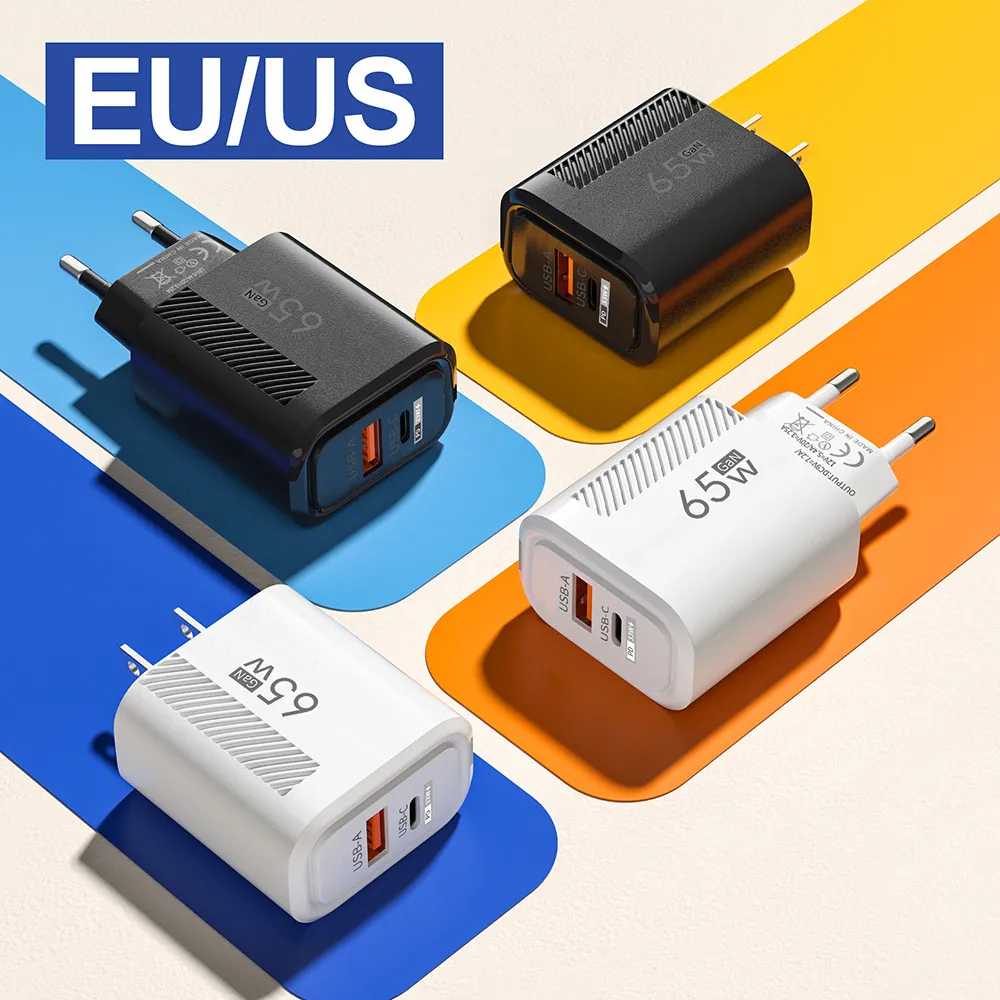 Small Twill 1usb 1pd Multi-port Charger