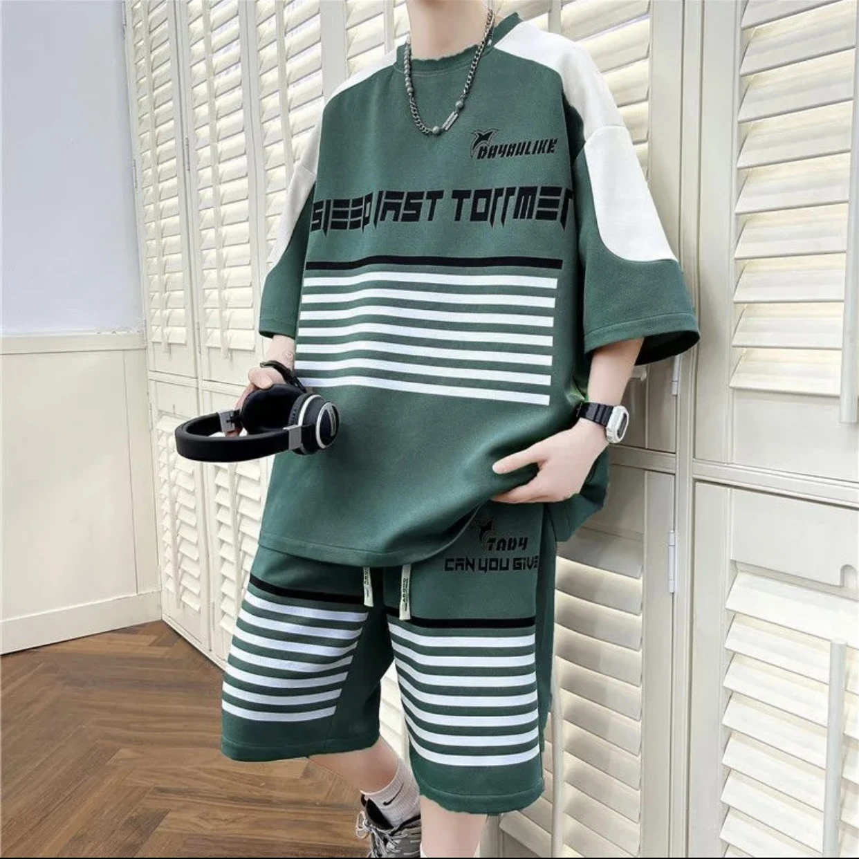 Rebel Street Print Suit