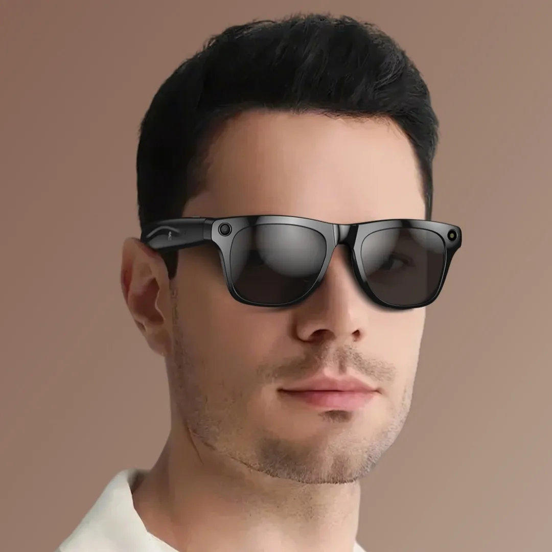 AI Smart Glasses Strap Camera Photo Translation Recognition Bluetooth