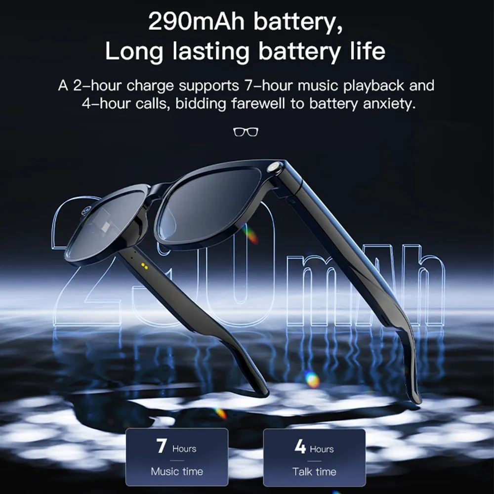 800W Photo And Video Recording AI Assistant Smart Glasses
