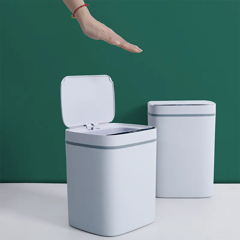 Toilet waterproof flip bin