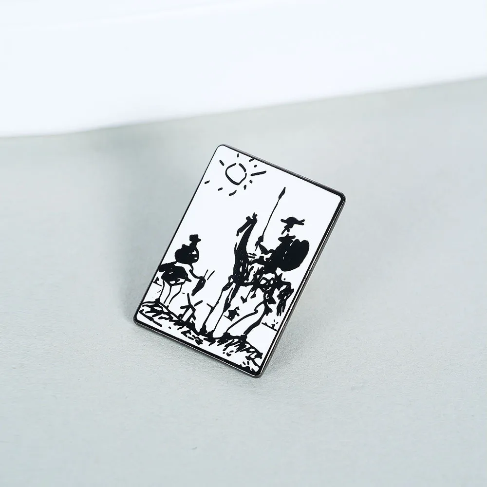 Artistic Badge Lapel Pin Accessory Brooch